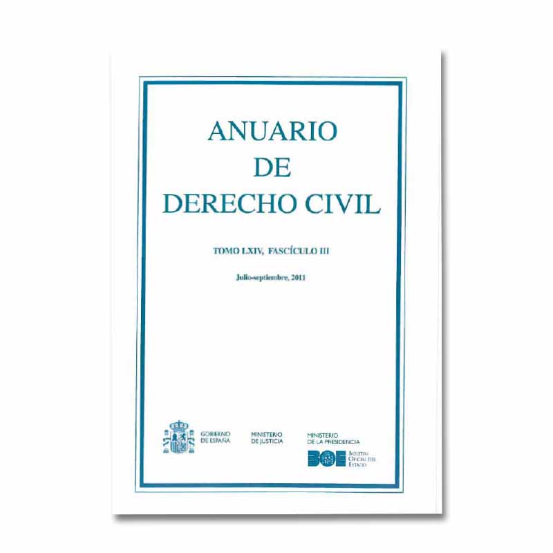 Anuario de Derecho Civil