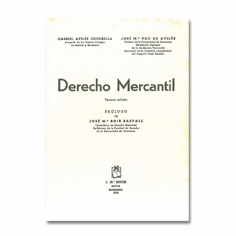 Derecho Mercantil